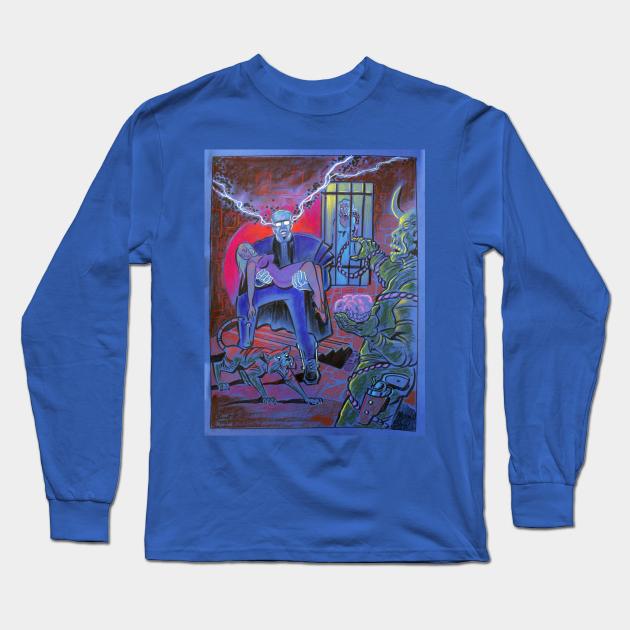 Collosus House Long Sleeve T-Shirt by BennettBlackLight